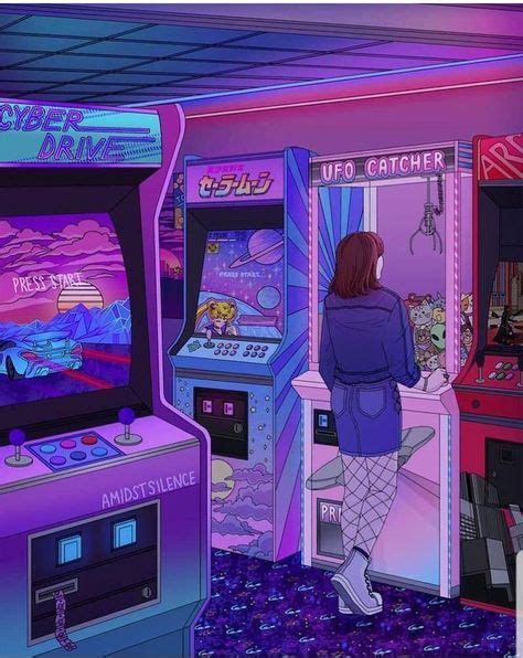 13 Best 80s Cyberwave Arcade Images Arcade Neon Aesthetic Retro