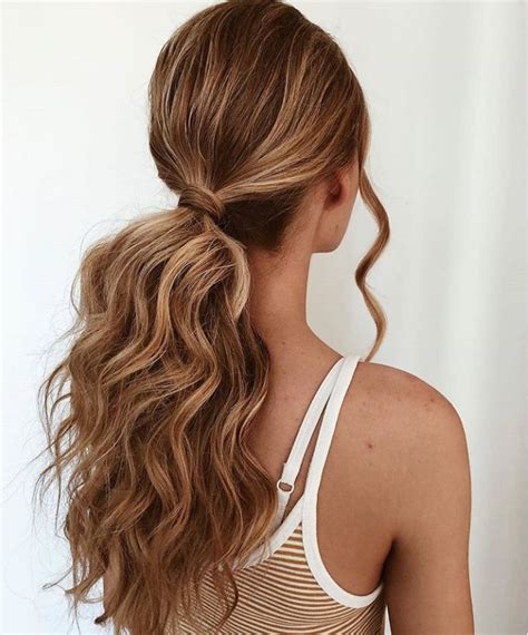 Stylish And Chic Cute Easy Ponytails For Short Hair For Long Hair Stunning And Glamour