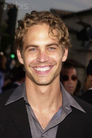 Since paul walker tragically died on november 30th, there has been a tsunami of reaction spread out around the globe from the californian epicentre. Love his curly hair and beautiful smile ♥ | Paul walker ...
