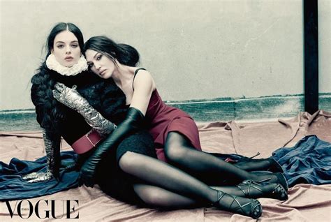 Monica Bellucci And Deva Cassel Vogue Italy July