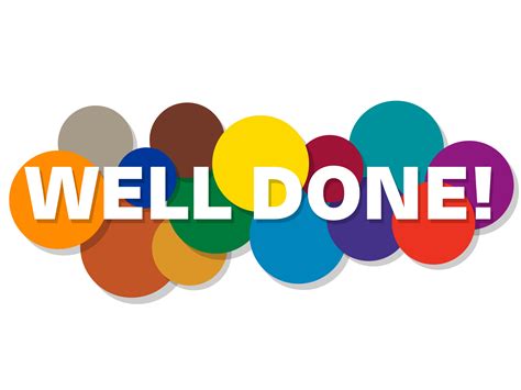 Well Done Well Done In Png Free Transparent Png Download Pngkey