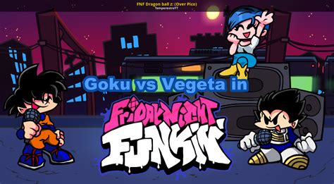 Goku kaioken | personajes de goku, personajes de dragon ball, dibujo de goku : FNF Dragon ball z: (Over Pico) GameBanana Mods