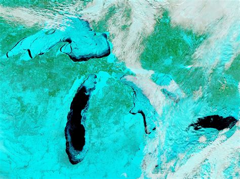 Great Lakes Approach Record With Over 90 Percent Ice Cover Wired