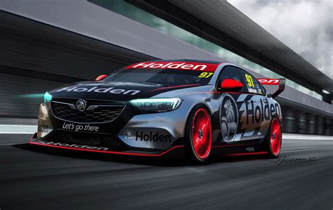 2018 Holden Commodore Supercar Race Car Revealed Performancedrive