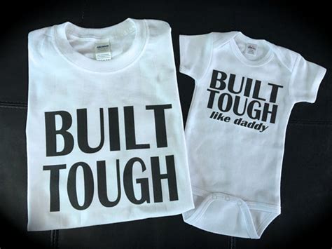 Built Tough Built Tough Like Daddy Or Dad By Glittergirlsshopllc