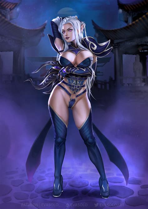 Commission Syndra By Evasolo Hentai Foundry