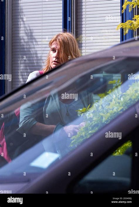 Sally Bercow Arrives At Her Home In Battersea South London After She Was Accused Of Having An