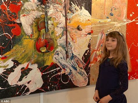 Child art prodigy Aelita Andre opens solo show in famed Russian Academy ...