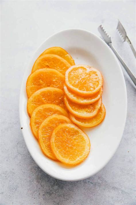 Candied Orange Slices Jernej Kitchen