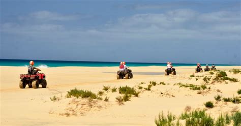 ilha boa vista excursão de quadriciclo de meio dia à praia de santa mônica getyourguide