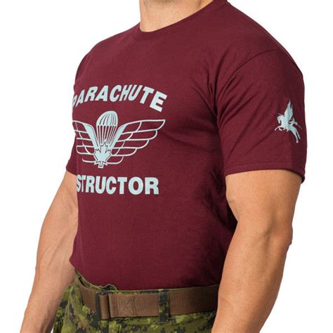 Parachute Instructor T Shirt The Kit Shop