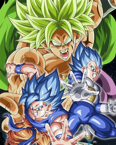 Dragon ball super reimagined broly for the franchise's canon. Pin on Dragon Ball