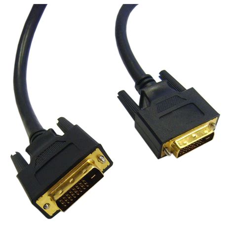 Dvi D Dvi D Dual Link Cable Black 66 Ft