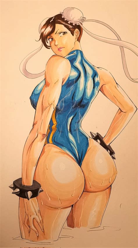 Octavius Dp Chun Li Capcom Street Fighter Highres 1girl Ass Ass
