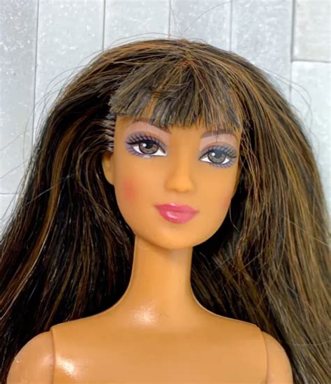 MATTEL FASHION FEVER Kayla Barbie Nude Doll Only Read HO868 16 99
