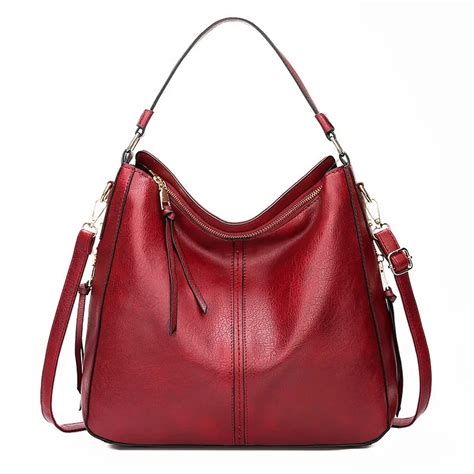 High Quality Female Artificial Leather Ladies Hobo Messenger Bag