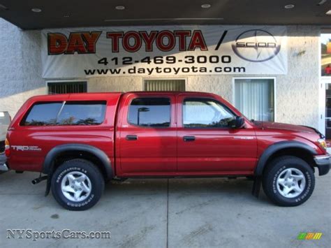 Copart 2016 toyota tacoma double cab. 2001 Toyota Tacoma V6 TRD Double Cab 4x4 in Impulse Red ...