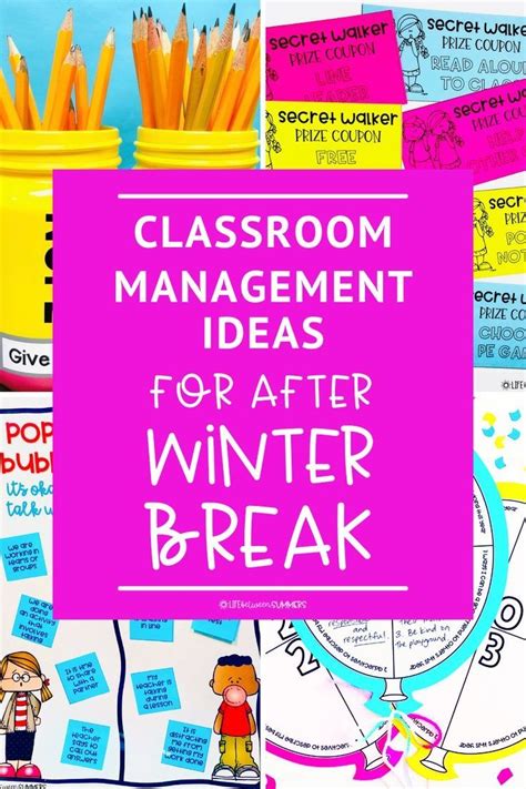 the best classroom management tips for returning from winter break classroom management tips
