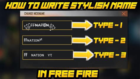 With these free fire nickname legions afk players completely create their own a different name, not to overlap with previous players. How to write stylish name on free fire in Tamil || 3Types ...