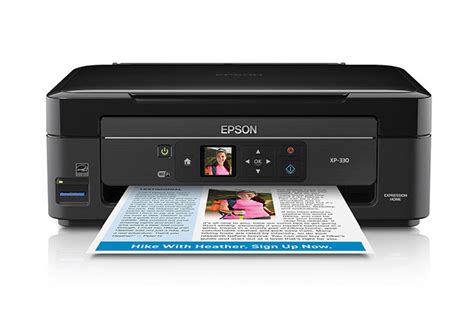 Where is the product serial number located? Epson Expression Home XP-330 Small-in-One All-in-One ...
