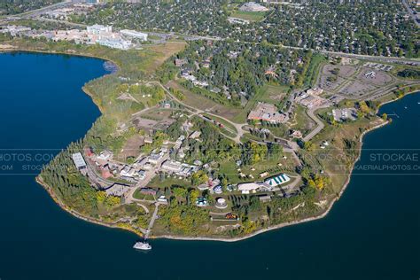 Aerial Photo Heritage Park Calgary