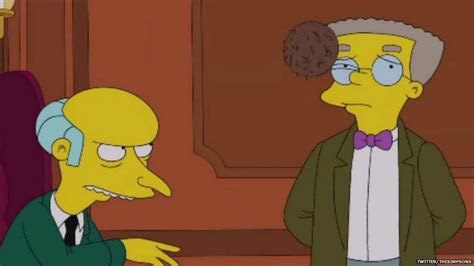 The Simpsons Smithers To Come Out As Gay Bbc News