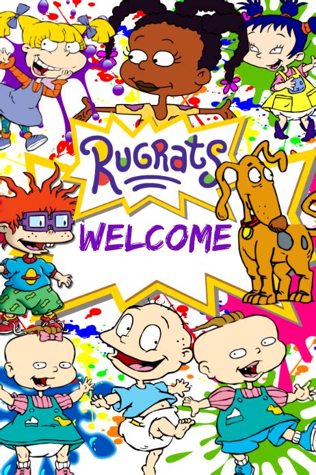 Rugrats Backdrop Template Postermywall