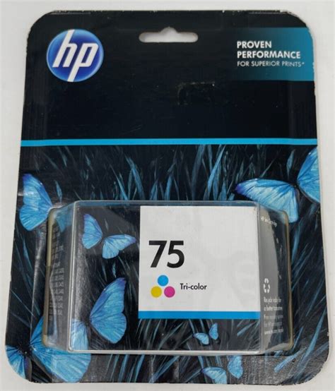 Genuine Hp 75 Color Ink Cartridge For Photosmart C4480 C4580 C4599 C5580 D5360 882780957329 Ebay