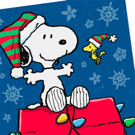 Peanuts® Snoopy And Woodstock Christmas Cards Pack Of 10 Boxed Cards