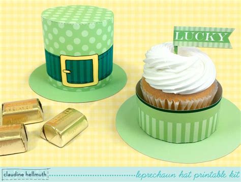 Leprechaun Hat Cupcake Box Holds Candy And Treats St Etsy In 2020
