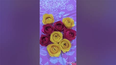 Beautiful Rose Making Tutorial 😍😍😍flowermaking Youtube