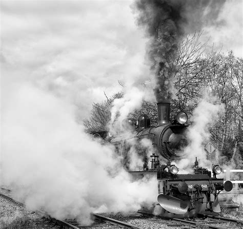 Heavy Smoker A Few Seconds Before Departure Of Steam Locom Flickr