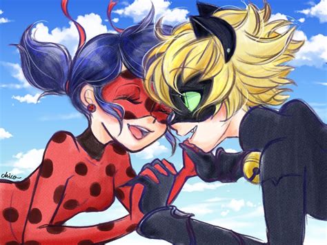 Fanart Anime Fanart Miraculous Ladybug And Cat Noir Lotus Maybelline