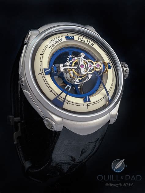 And time, materialized by a huge central 3 axis tourbillon and surrounded by the display of time. Why I Bought It: Vianney Halter Deep Space Tourbillon ...