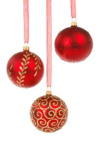 15 Assorted Christmas Ornaments On A White Background
