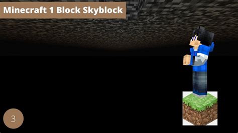 Minecraft 1 Block Skyblock E3 Youtube