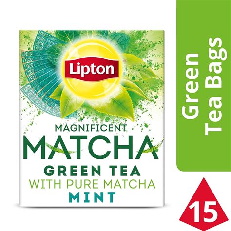 Lipton Magnificent Matcha Green Tea Bags Pack Of 4 Deals