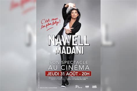 Nawell Madani C Est Moi La Plus Belge - Nawell Madani, son spectacle "C’est moi la plus belge !" au cinéma