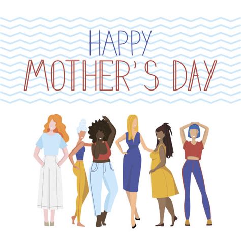 African American Mothers Day Illustrations Royalty Free Vector