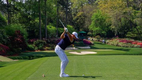 Masters Champion Charl Schwartzel Of South Africa Plays A Stroke From