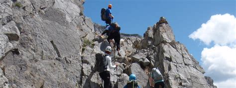 Scrambling Hiking Course In Alberta Technical Climbing Course