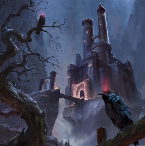 Developer Blog The Art Of Castle Ravenloft Neverwinter Fantasy