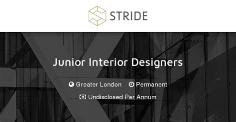 Junior Interior Designers Stride Recruitment
