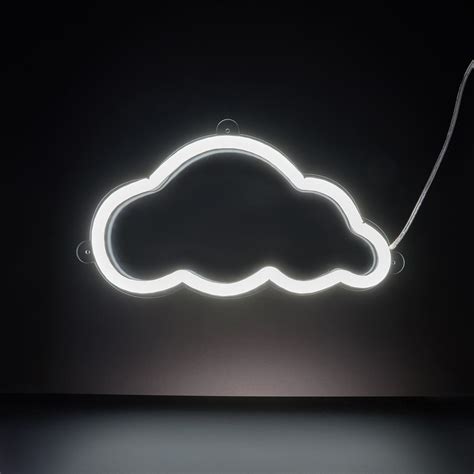 Cloud Led Neon Wall Light Amped And Co Touch Of Modern