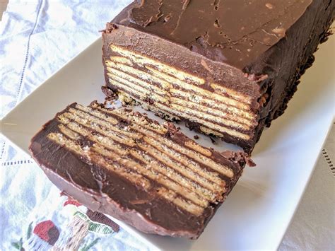 In a blender or food processor, combine pecans, sugar, chopped chocolate, cocoa powder, baking powder and baking soda, pulsing until nuts are ground. Kalter Hund Recipe - A Delicious No Bake Chocolate Biscuit ...