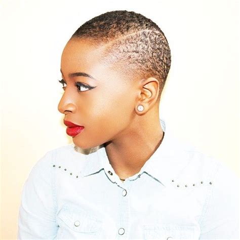 The undercut has a smooth, even line all the way around the crown, giving the braid visual enhancement in contrast to the curves. Image result for mohawk fade female | Sheer Beauty ...