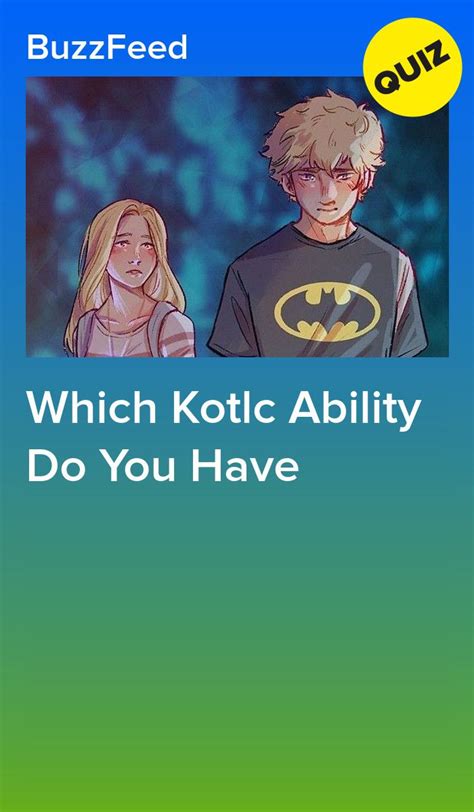 Which Kotlc Ability Do You Have In 2021 Lost City The Best Series