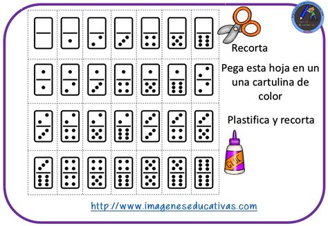 Ver más ideas sobre figuras geometricas para recortar, actividades de matematicas, educacion matematicas. Fichas para trabajar números y dominó para recortar (1 ...