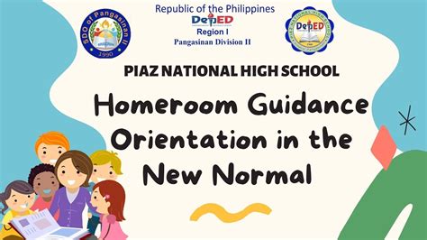 Homeroom Guidance Orientation In The New Normal 2021 2022 Youtube