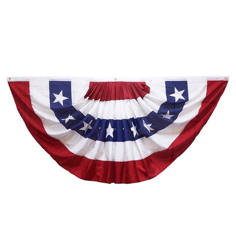Patriotic Bunting Flag Banner American Usa Flag Banner For Outdoor